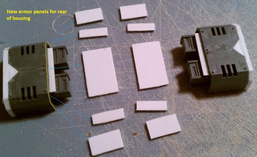 Rear Armor Sections