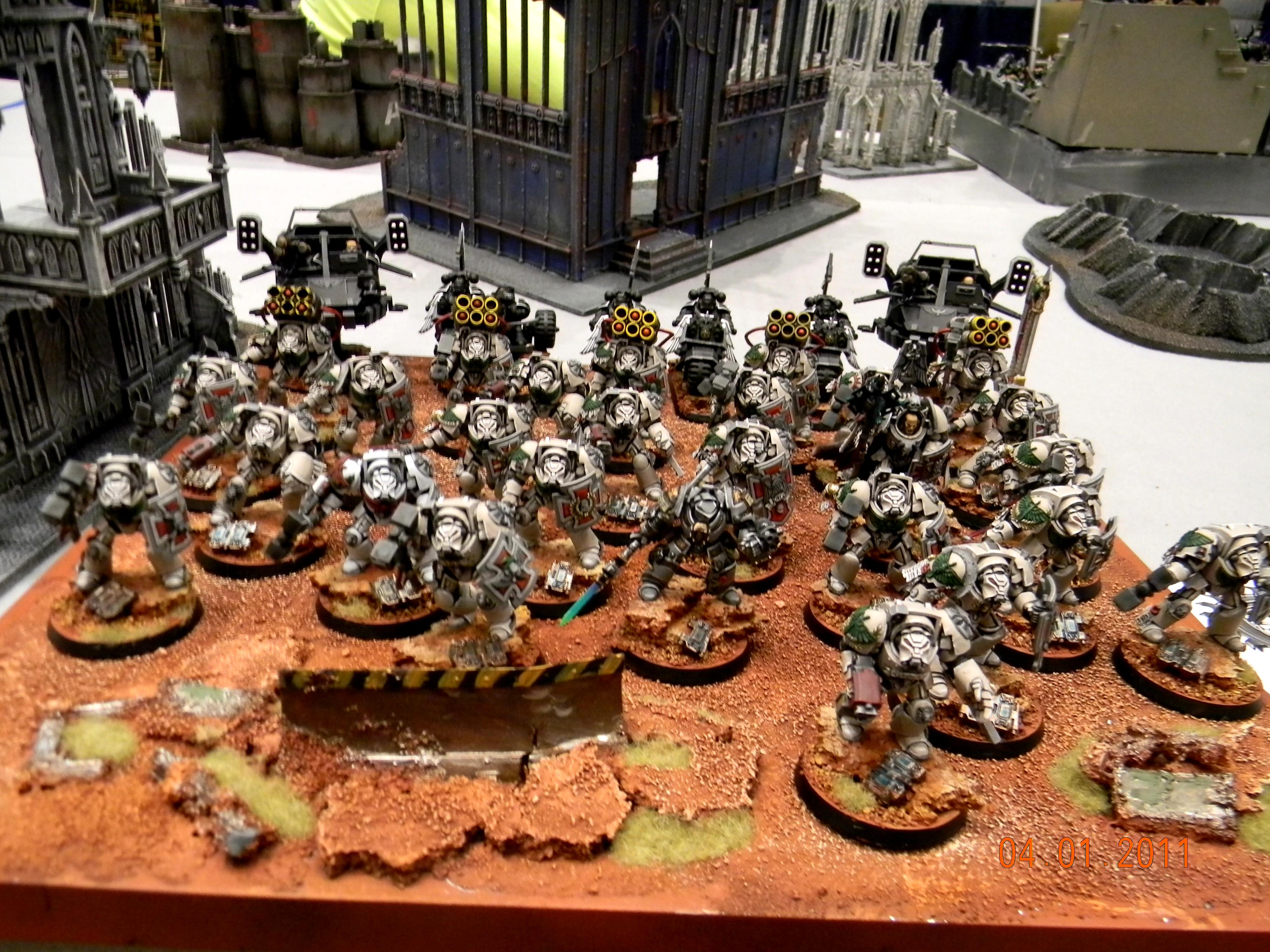 Adepticon 2011, Angel, Belial, Dark, Deathwing, Space, Space Marines, Terminator Armor, Warhammer 40,000, Warhammer Fantasy