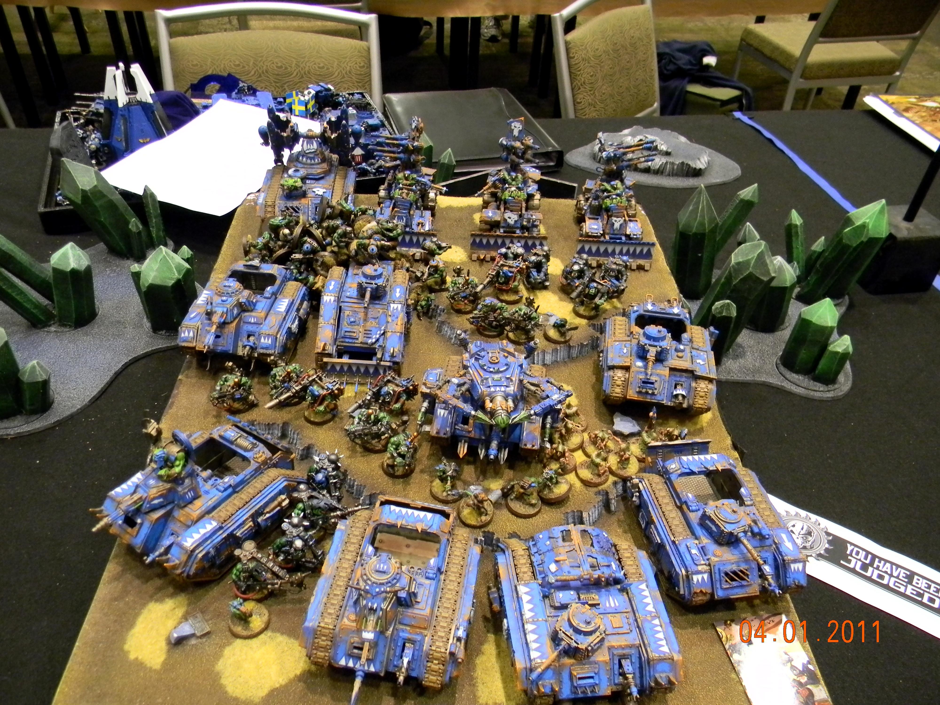 Adepticon 2011, Army, Chimera, Guard Abuse, Imperial Guard, Looted, Orks