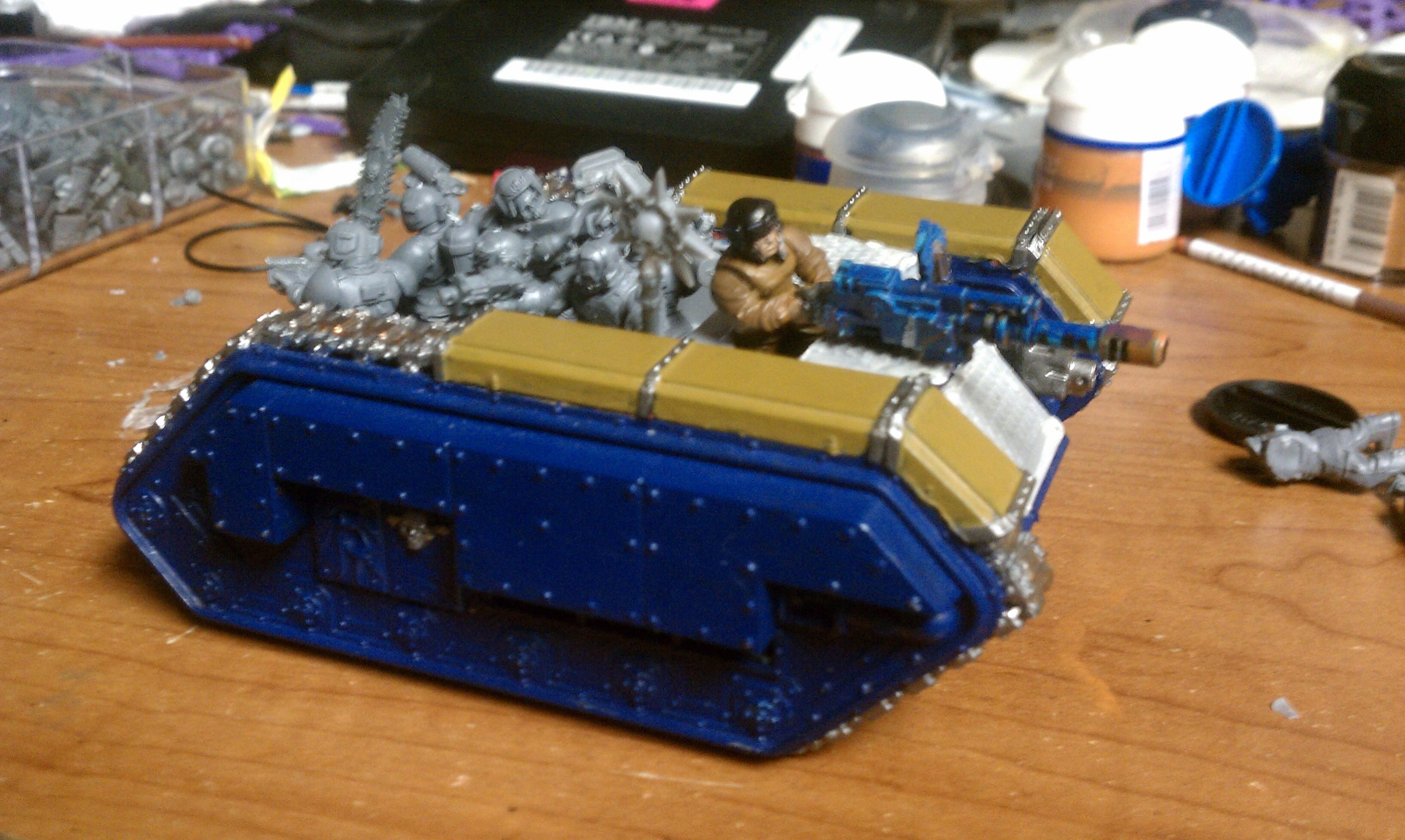 Salamander, not loaded or repainted, still a lot of work to be done on it