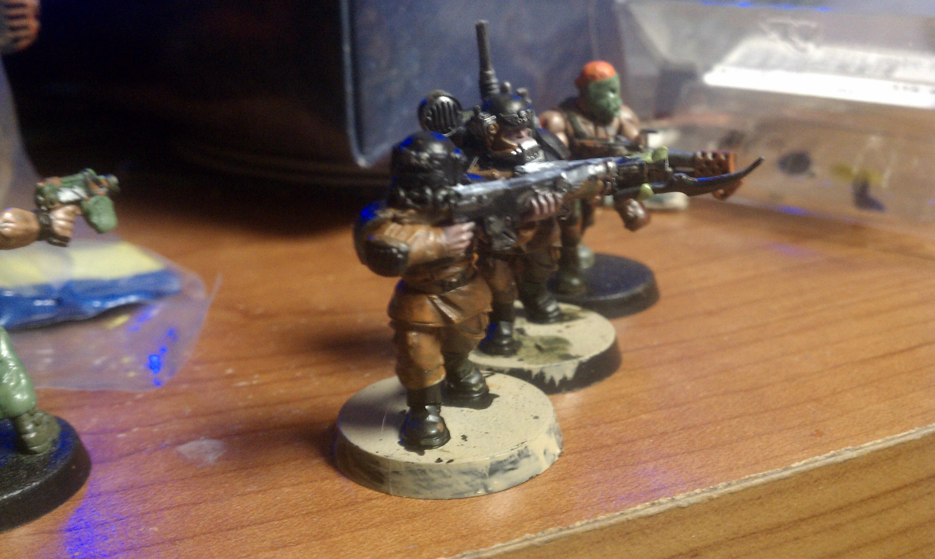 Cadians, Imperial Guard, Lasgun, Warhammer 40,000