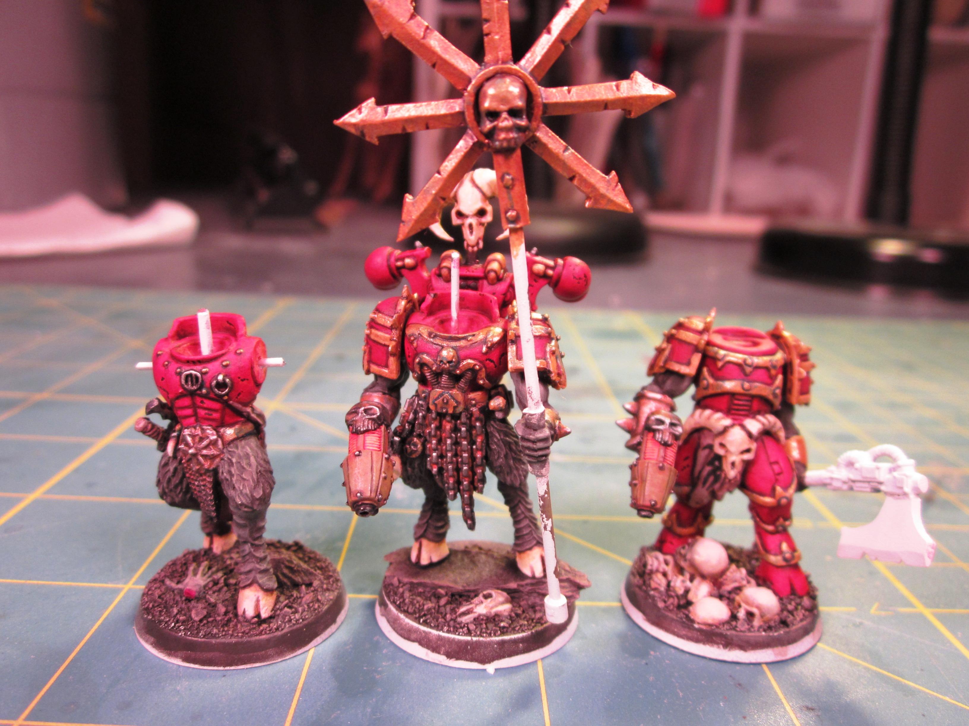 Beastmen, Beserker, Chaos, Conversion, Khorne