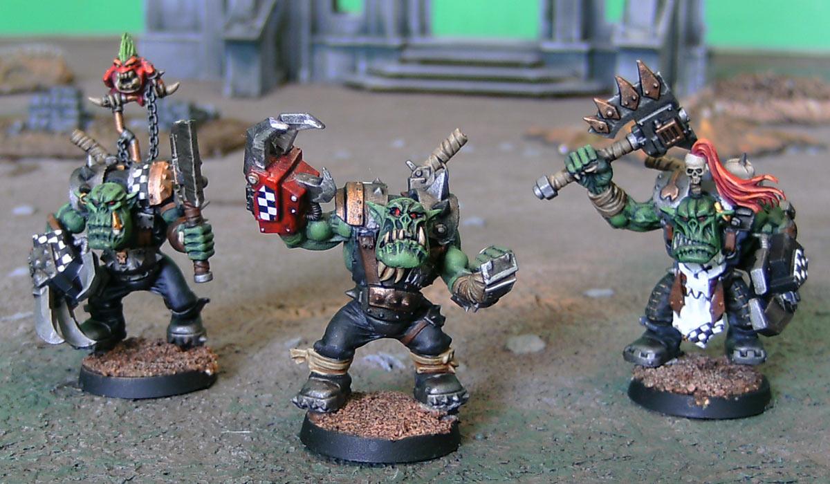 Nob, Orks, Ouze, Power Klaw, Warhammer 40,000