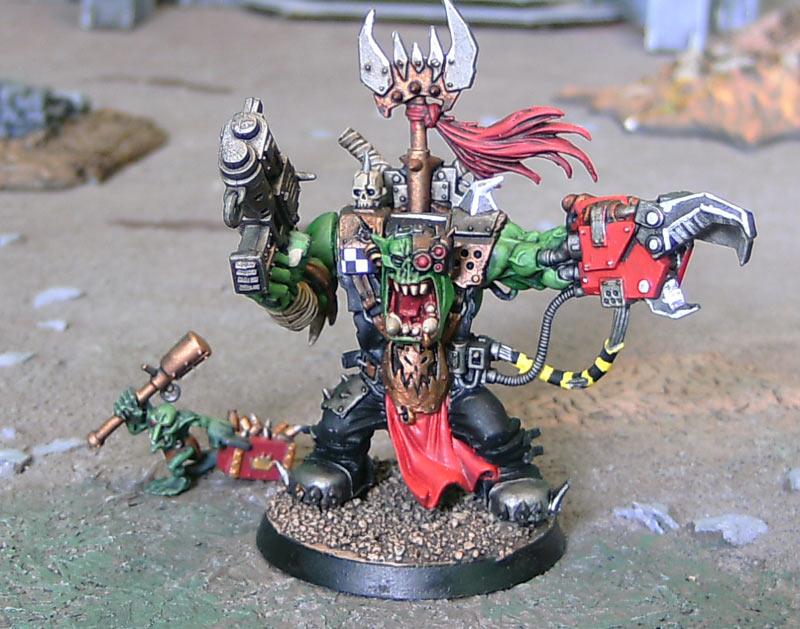 Aobr Warboss, Orks, Ouze, Warboss, Warhammer 40,000