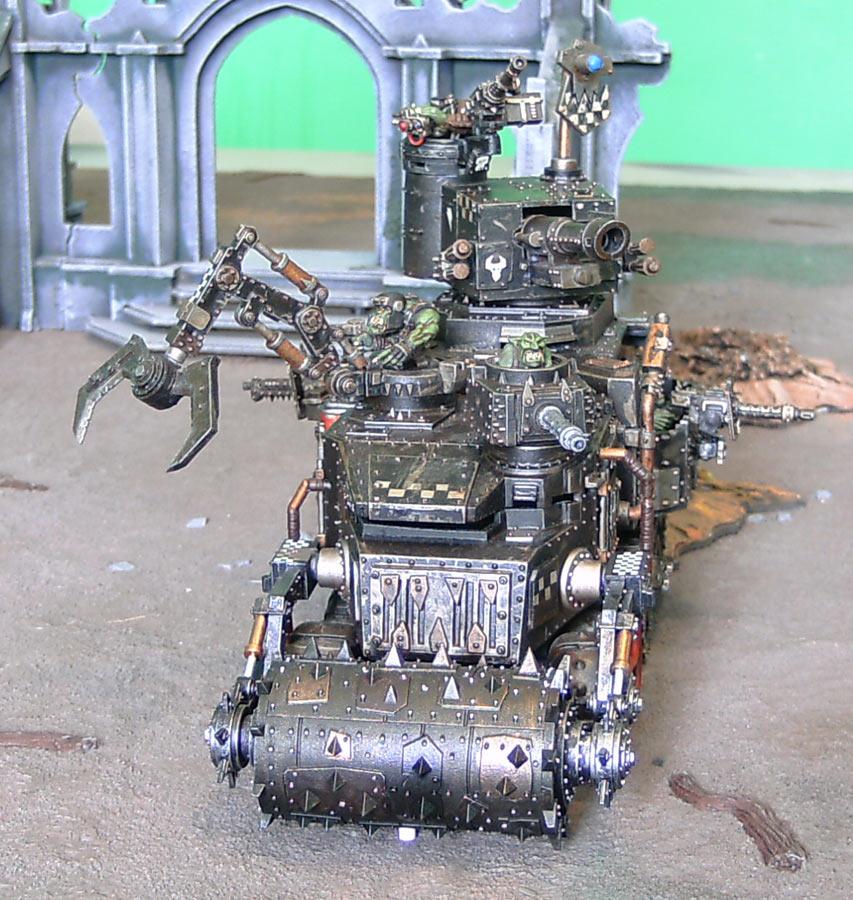 Battlewagon, Deff Rolla, Deffrolla, Goff, Goffs, Orks, Ouze, Warhammer 40,000