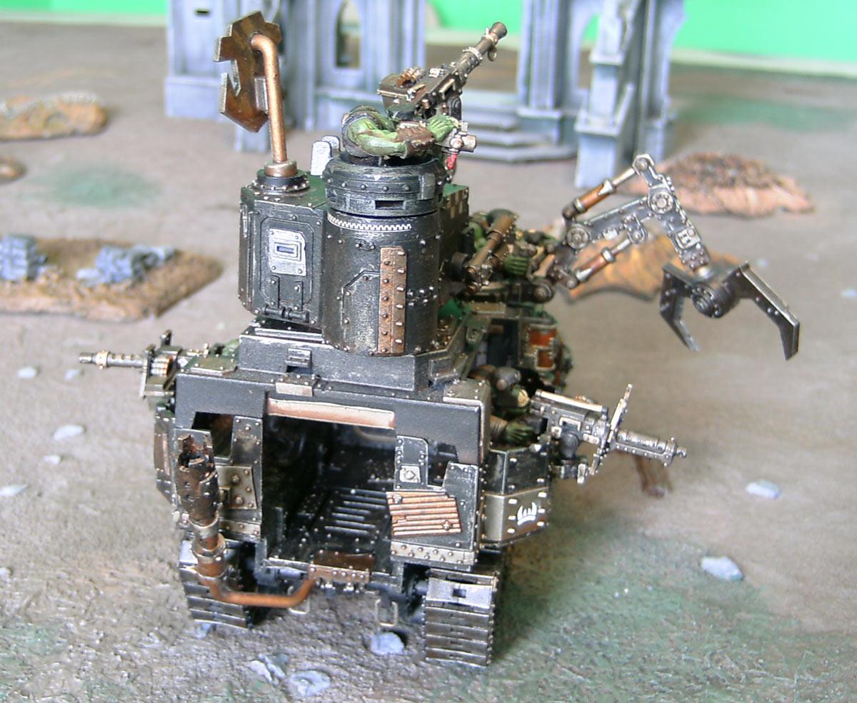 Battlewagon, Deff Rolla, Deffrolla, Goff, Goffs, Orks, Ouze, Warhammer 40,000