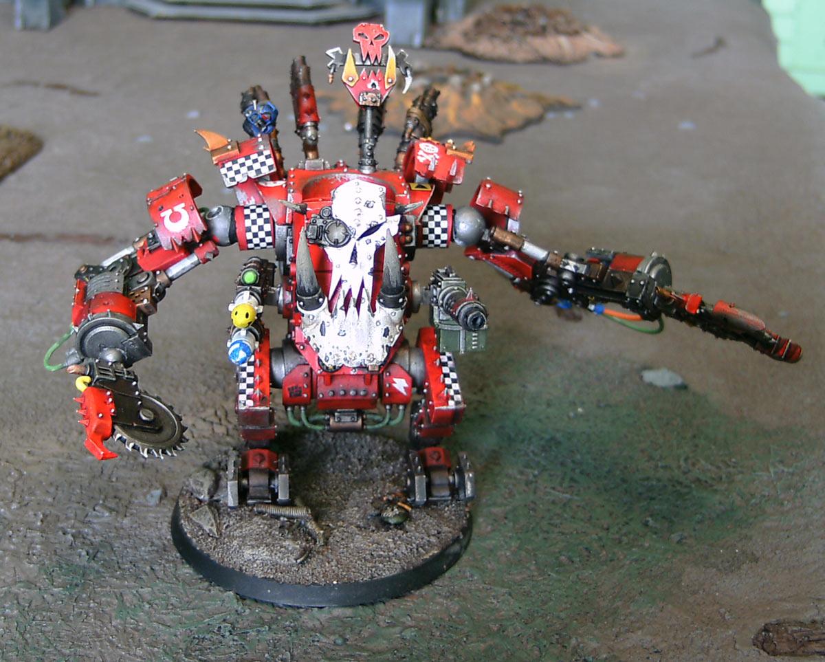 Deff Dread, LED, Led Lighted, Orks, Ouze, Warhammer 40,000