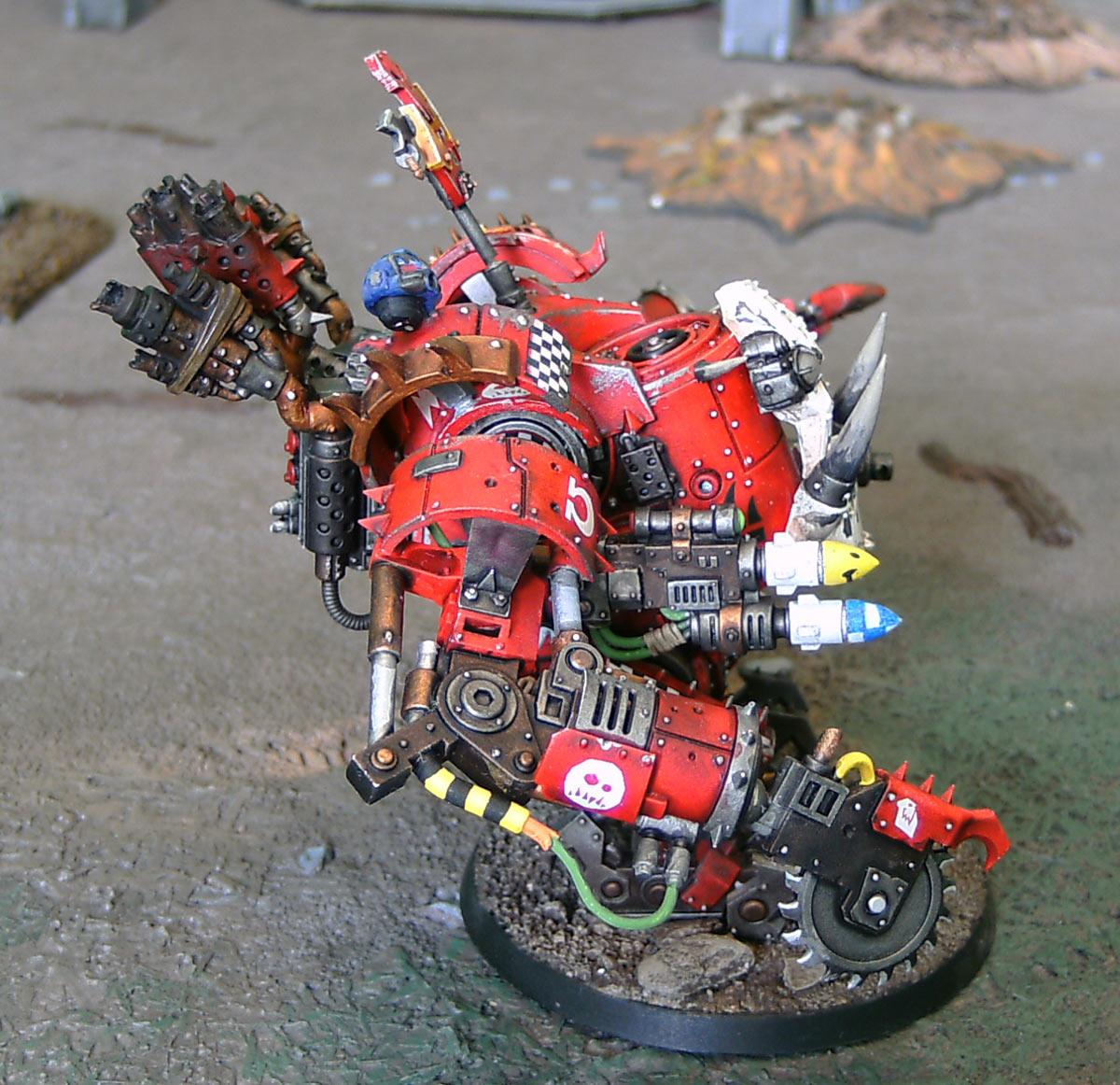 Deff Dread, LED, Led Lighted, Orks, Ouze, Warhammer 40,000