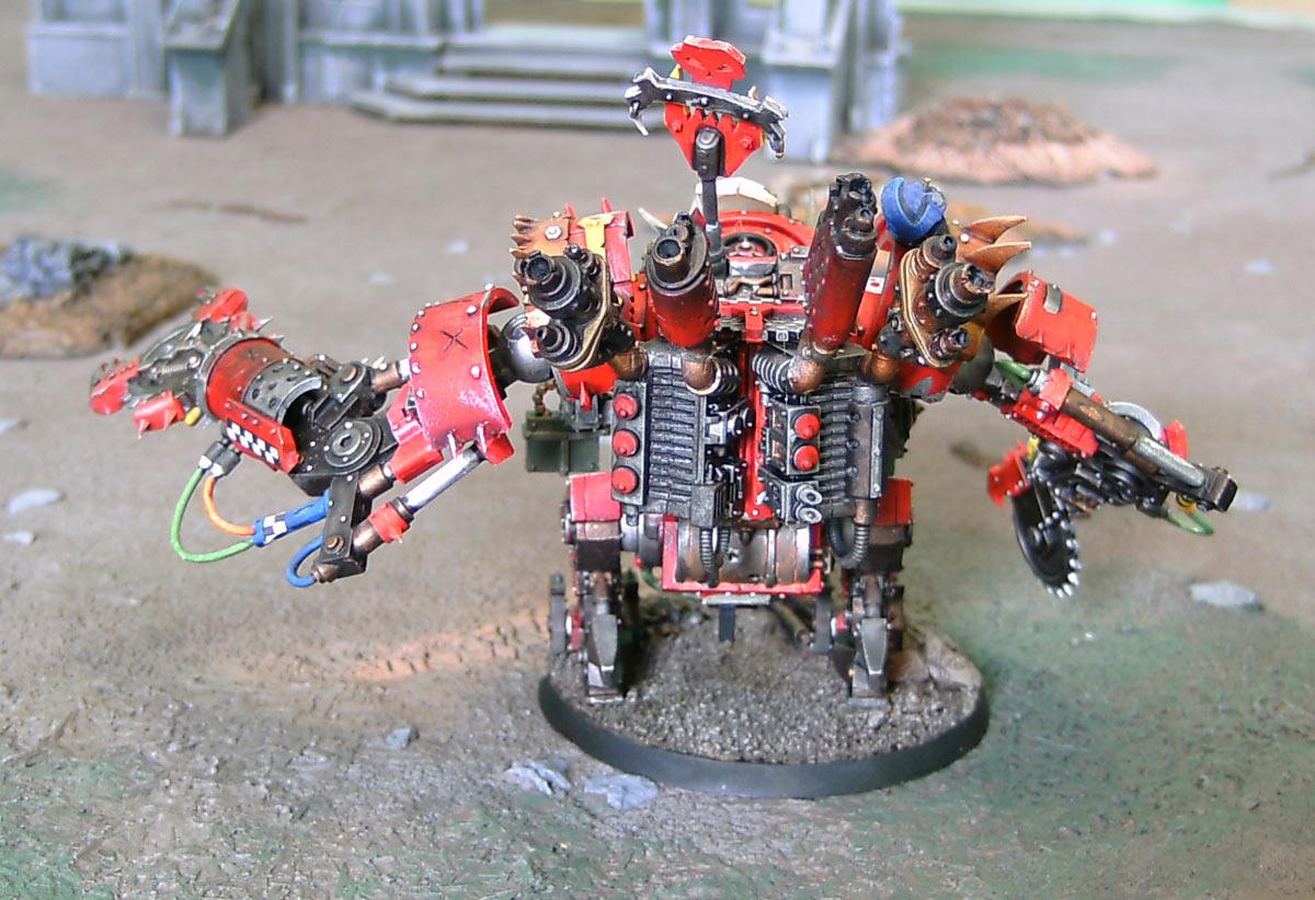 Deff Dread, LED, Led Lighted, Orks, Ouze, Warhammer 40,000