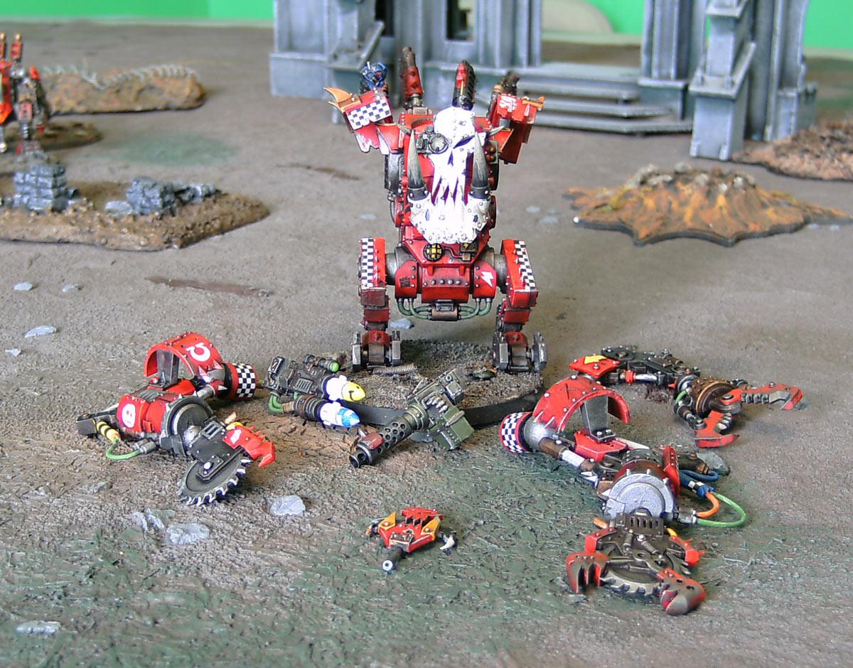 Deff Dread, LED, Led Lighted, Orks, Ouze, Warhammer 40,000