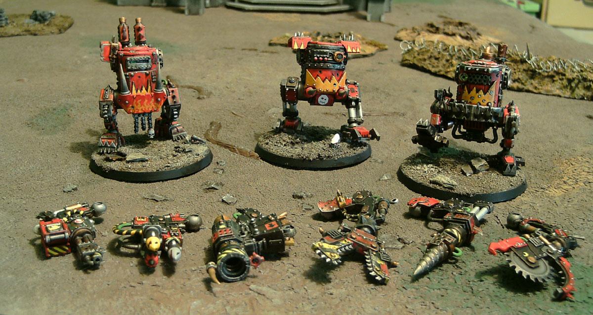 Killa Kan, LED, Led Lighted, Orks, Ouze, Warhammer 40,000