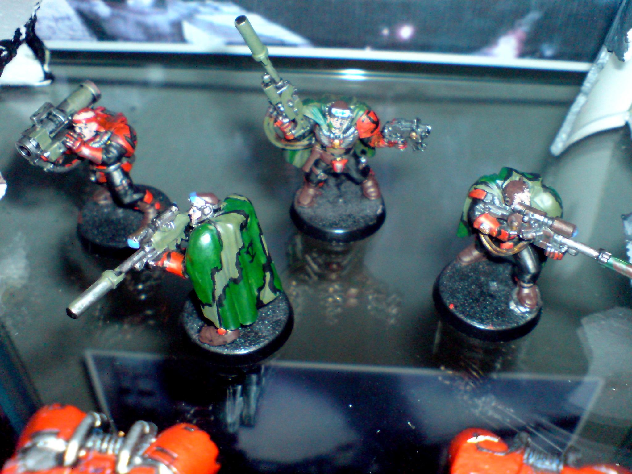 Camo Cloaks, Camouflage, Missile Launcher, Scouts, Sniper Rifles, Space Marine 40k, Space Marines, Warhammer 40,000