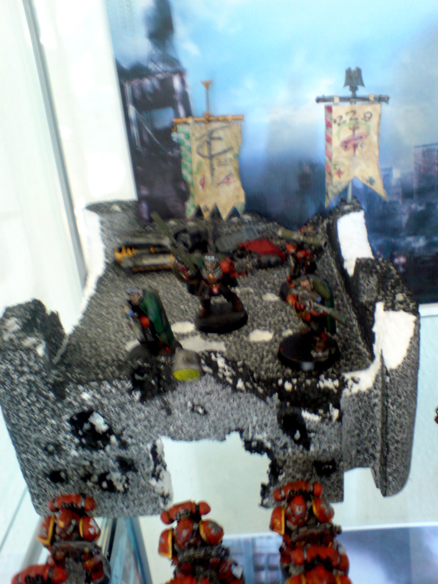Space Marine 40k, Scout Snipers Old imperial Guard Shelter Space Marines 40k