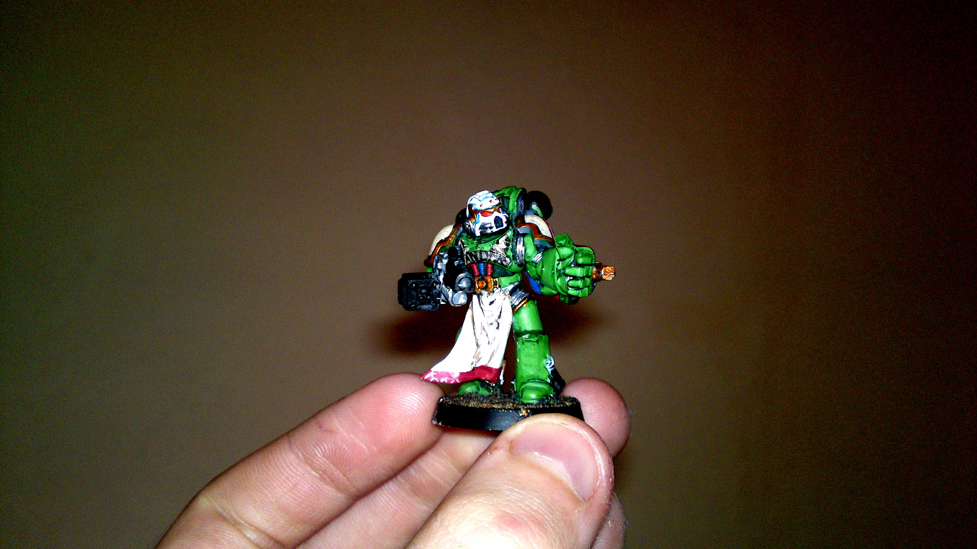 Space Marine chapter master Tyrian Vandar