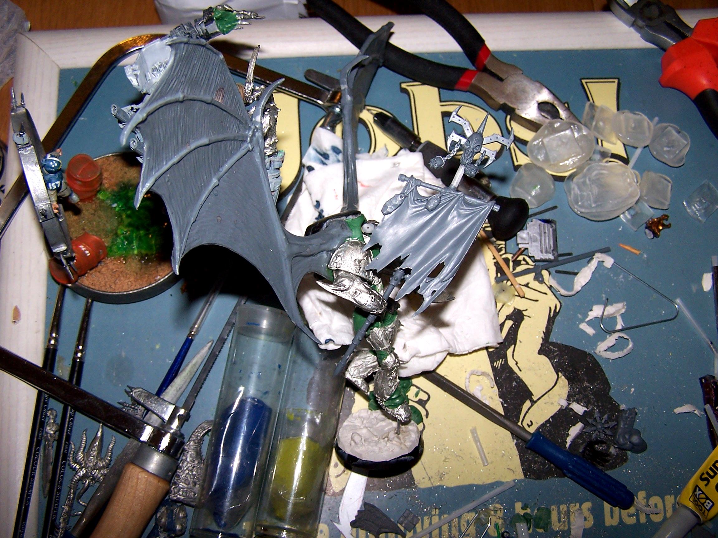Black Hand, Chaos, Daemon Prince, Silvermk2, Work In Progress