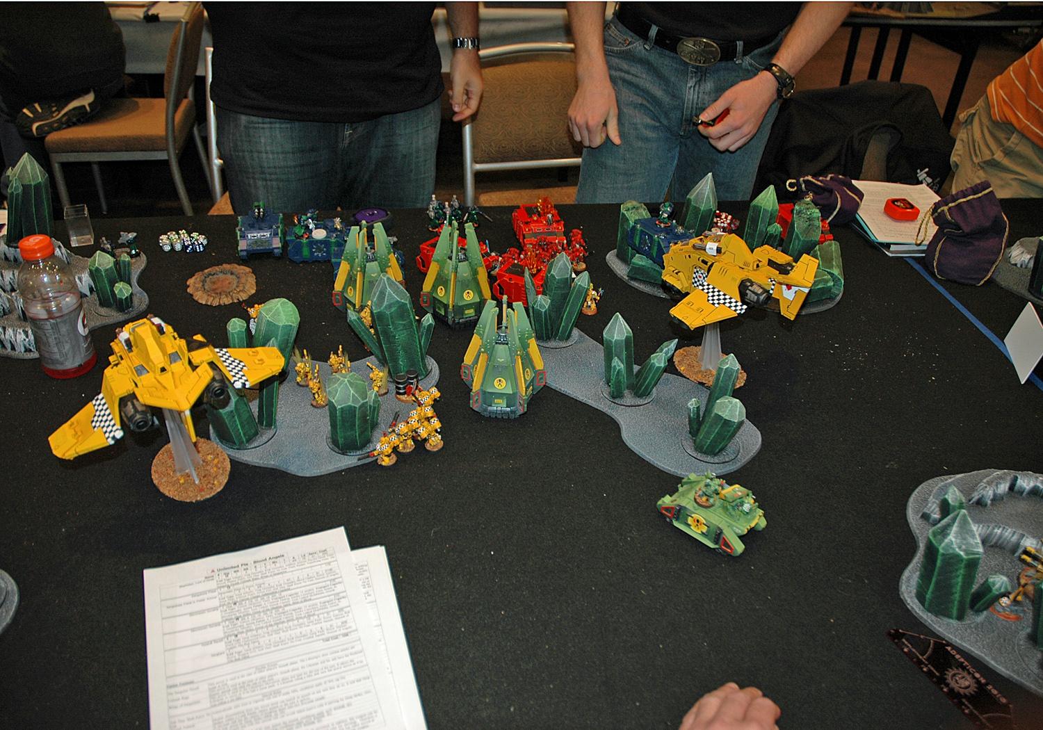 Adepticon 2011, Battle Report, Lamenters, Mantis Warriors, Team Tournament