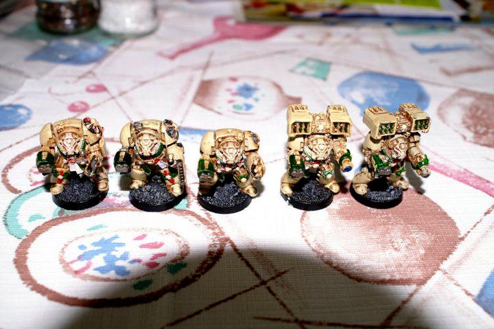 Dark Angels Terminator squad 