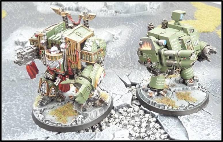 Dreadnought, Fire Warden, Space Marines, Venerable, Venerable Dreadnought