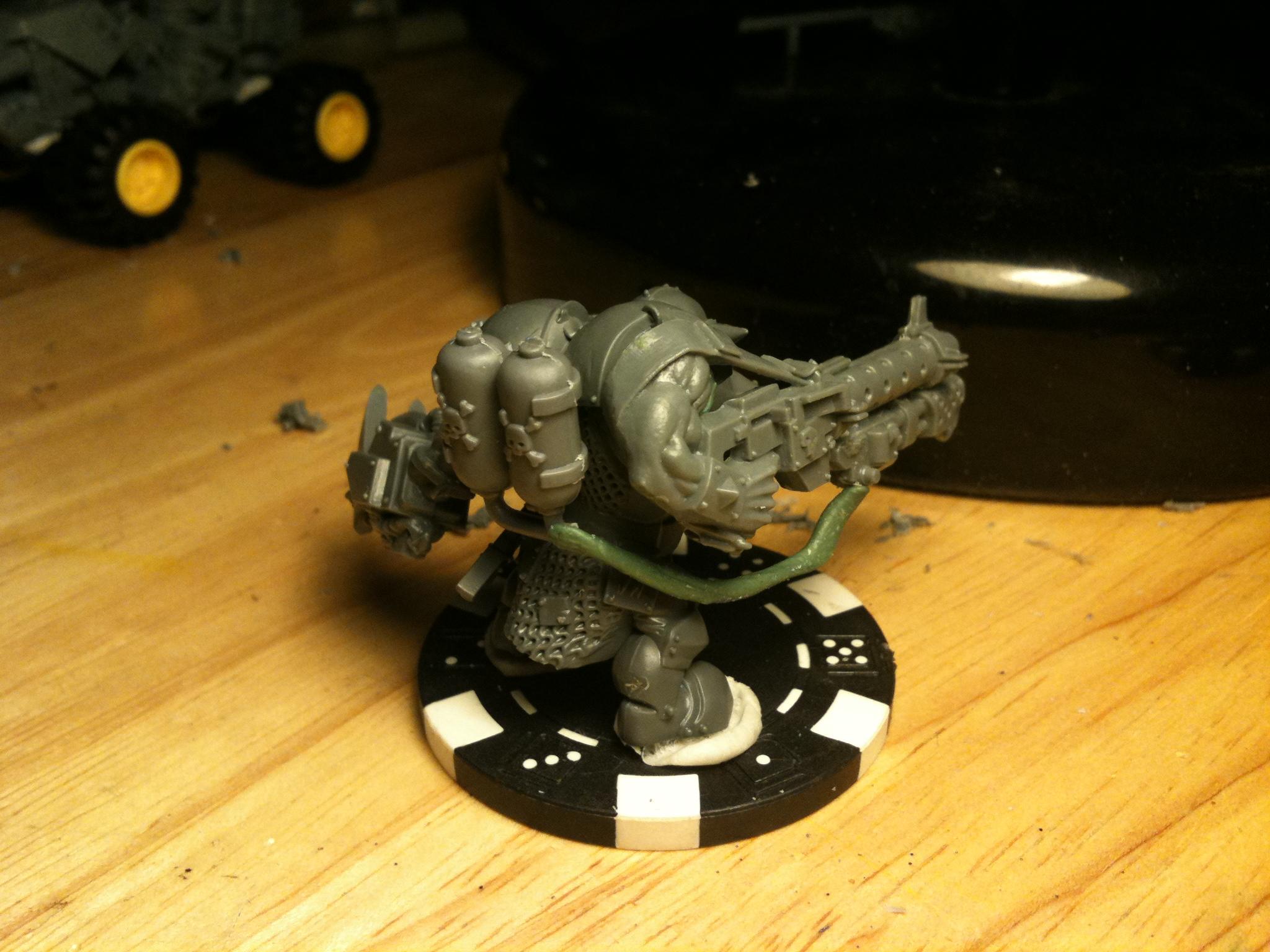 Black Orcs, Conversion, Meganob, Nob, Orks