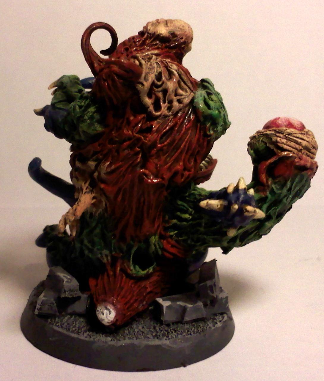 Chaos Space Marines, Chaos Spawn, Conversion, Green Stuf, Handmade, Homemade