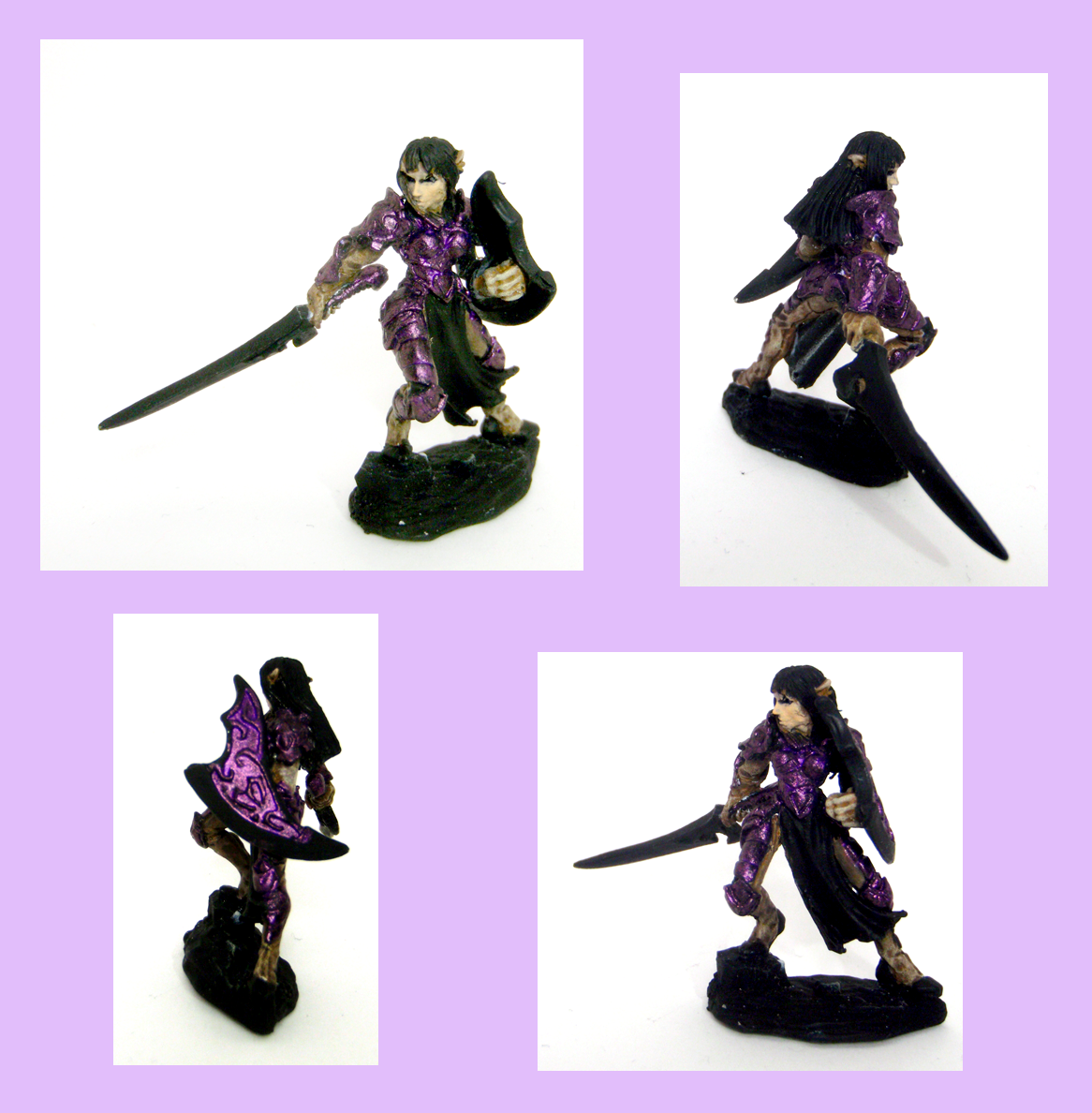 Createx, Iridescent, Createx paints sample-Iridescent Purple