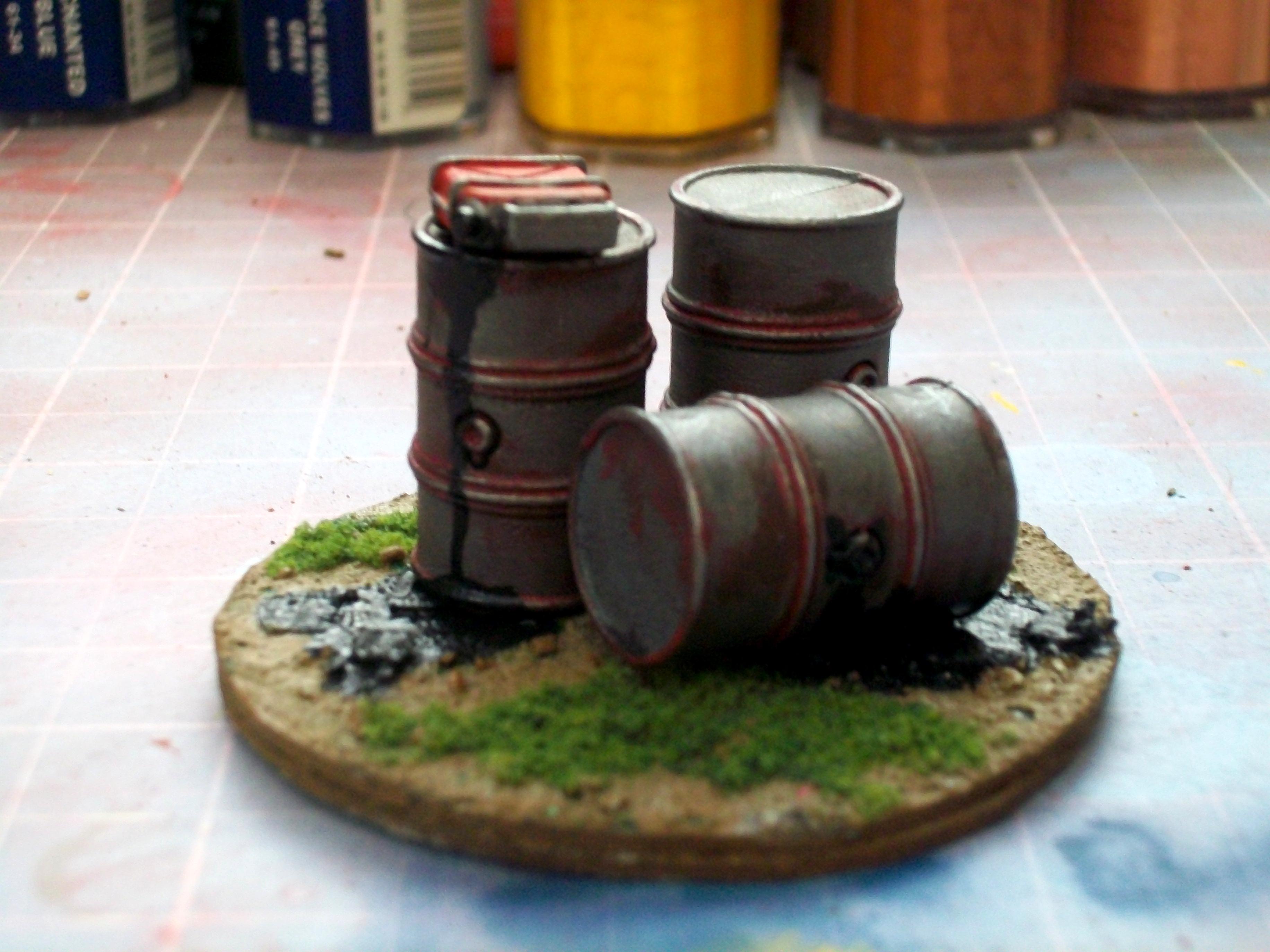 Fuel Barrels, Objective Marker