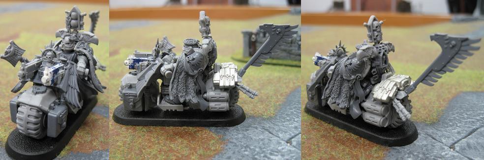 Bike, Chaplain, Headquarters, Space Marines
