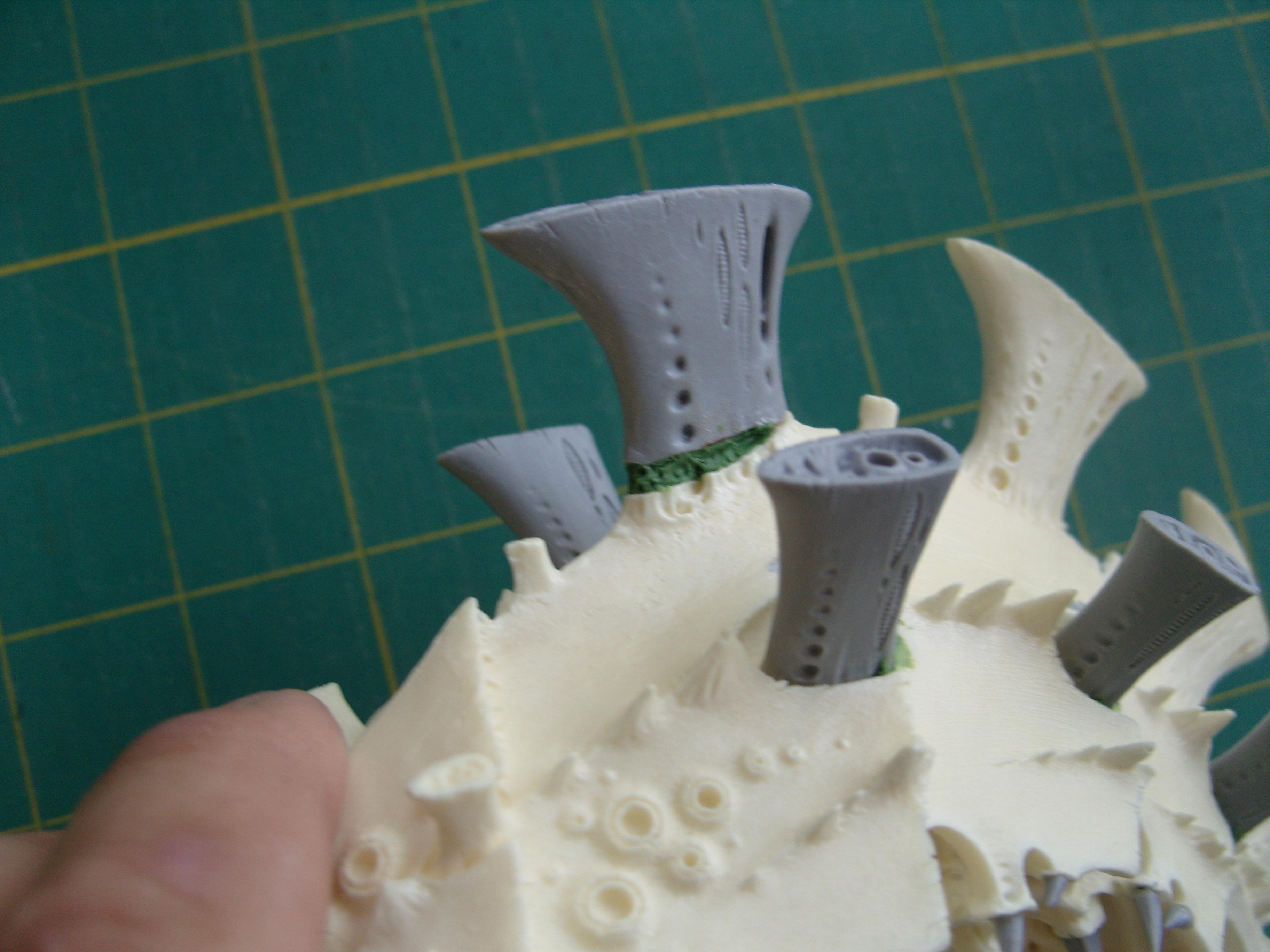 first layer of greenstuff