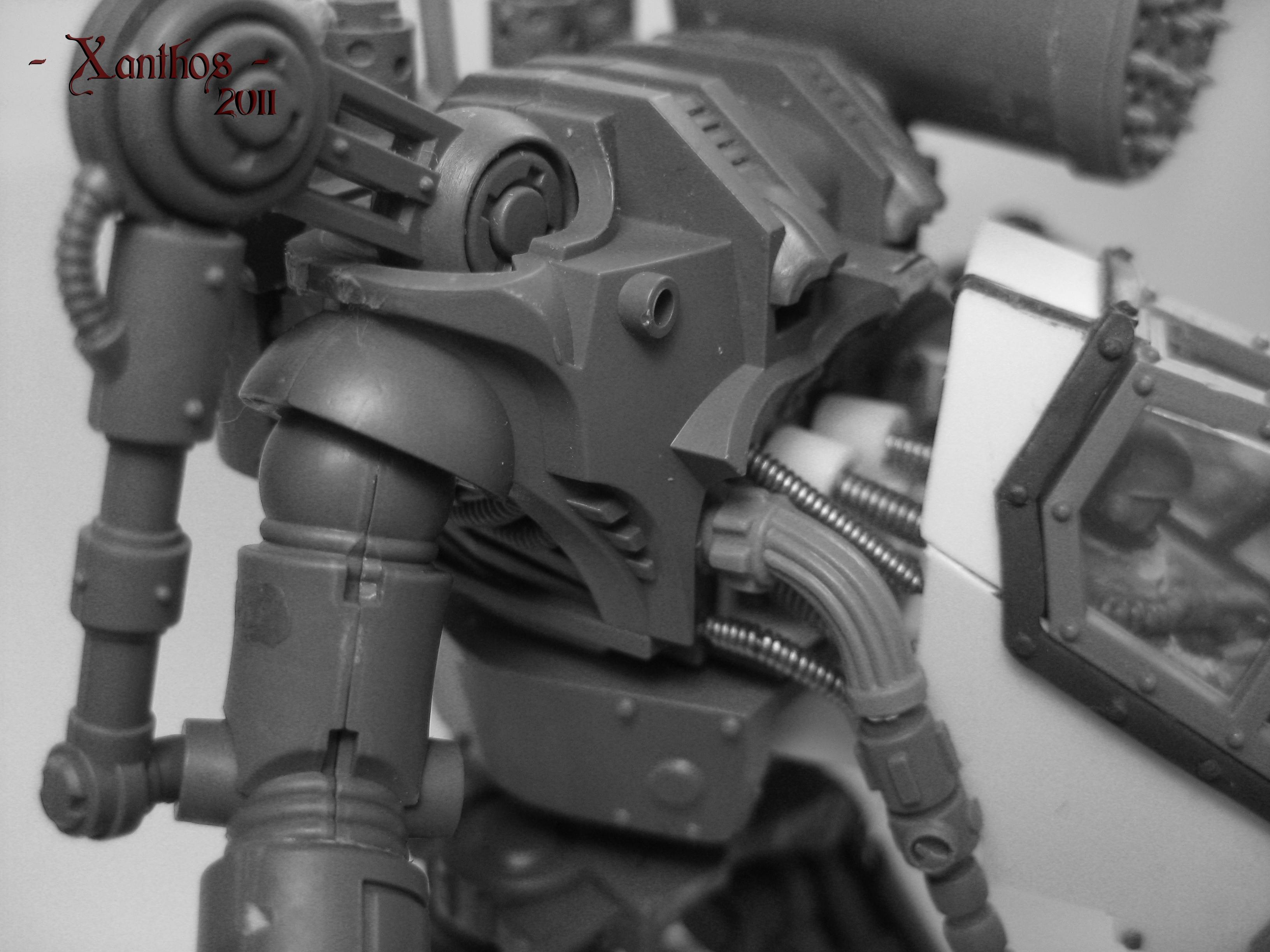 40k Dreadknight, Conversion, Knight Titan, Work In Progress