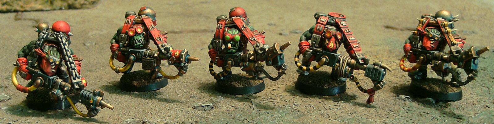 Burna Boyz, Orks, Skorcha, Skorchas, Warhammer 40,000