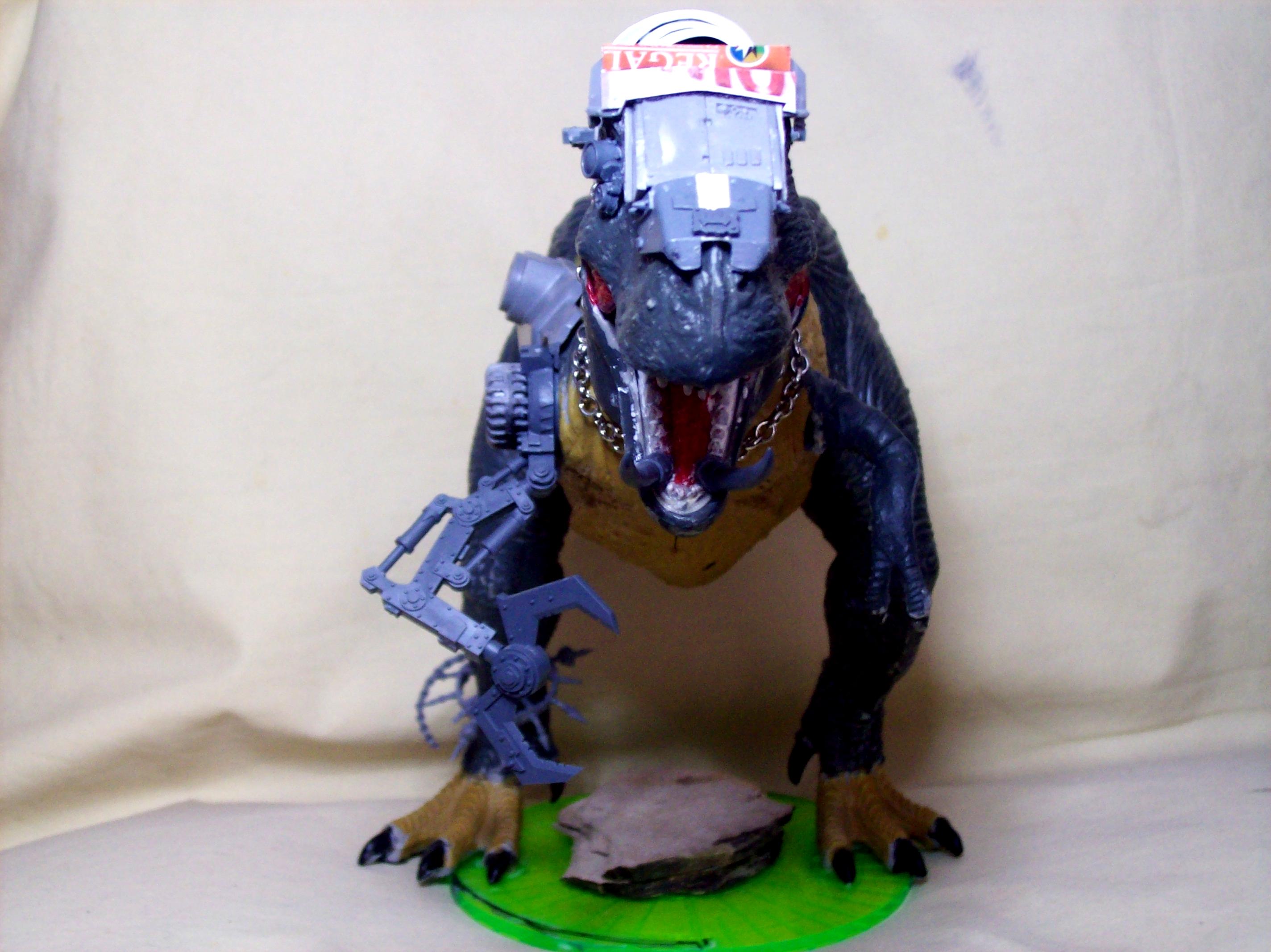 Cyborg, Dinosaur, Looted, Orks, Tyranasaurus Rex - Waaaghzilla front ...