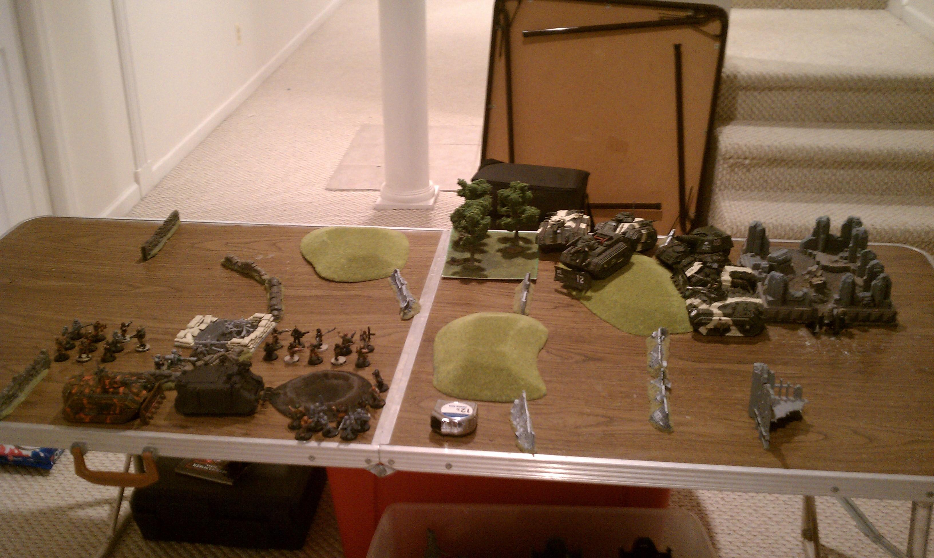 sprearhead game, helios disciples and aldurus militia for support against the teresian hellfighters