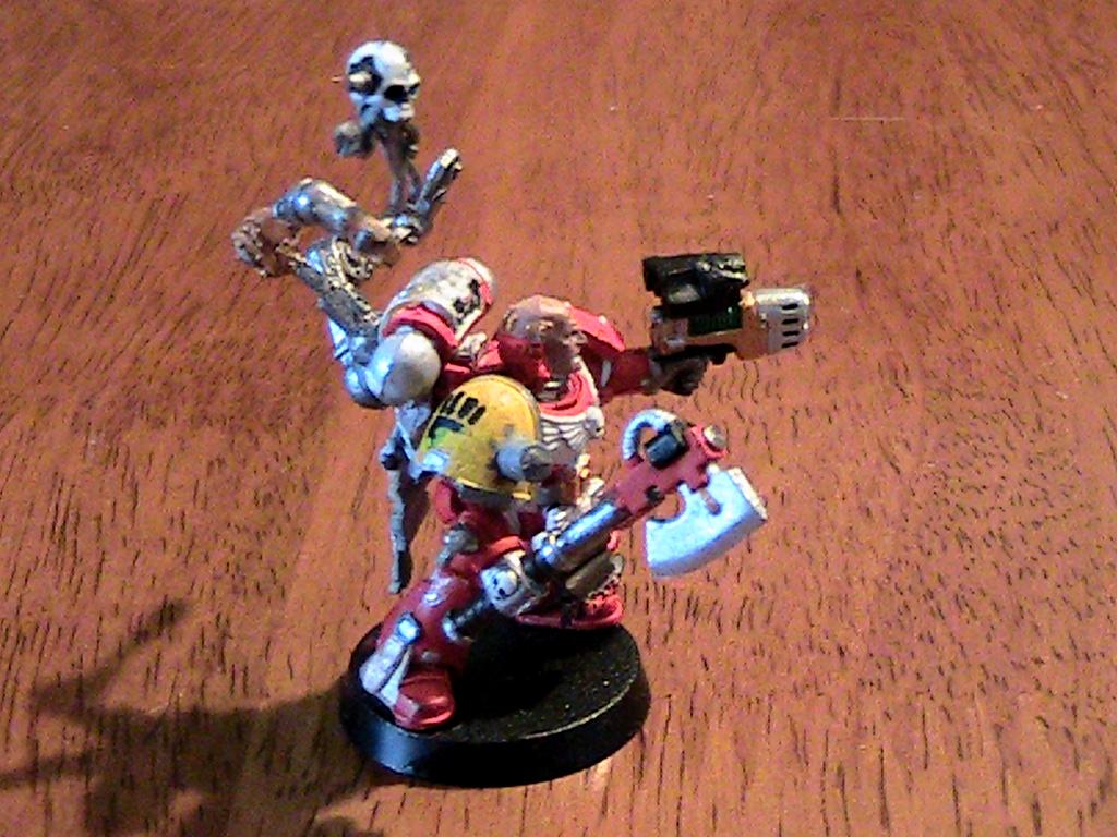 Angry, Budget, Cheap, Codex, Conversion, Fist, Humor, Imperial, Imperial Fists, Ork Abuse, Space Marines, Vengeance, Yellow