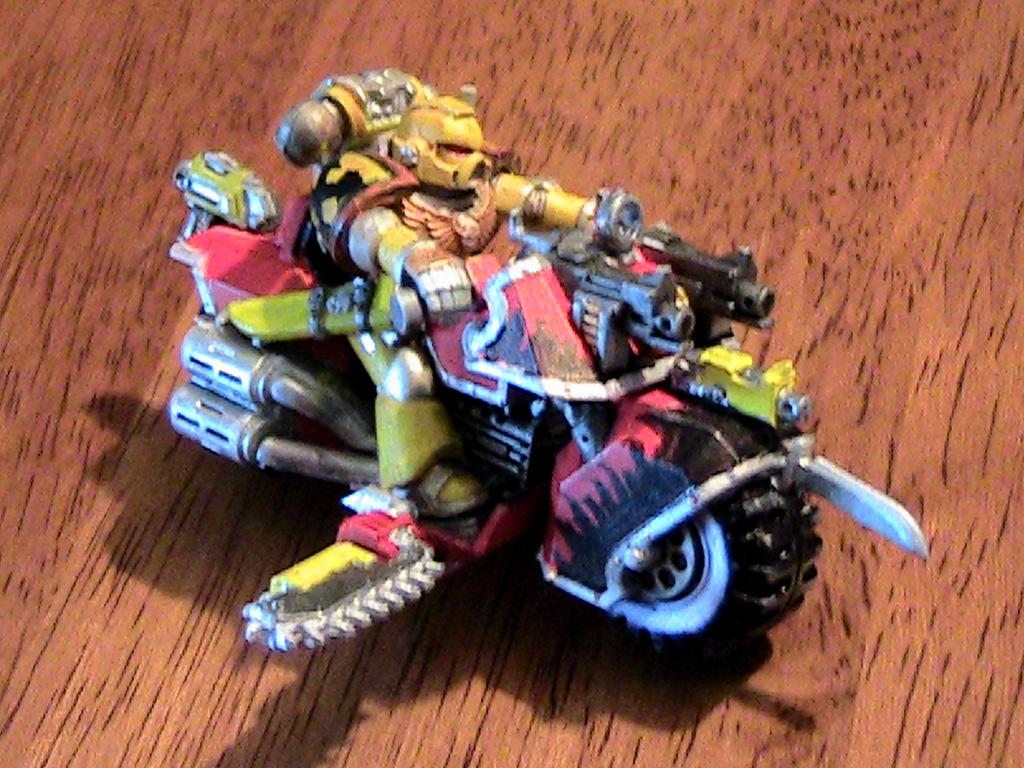 Angry, Budget, Cheap, Codex, Conversion, Fist, Humor, Imperial, Imperial Fists, Ork Abuse, Space Marines, Vengeance, Yellow