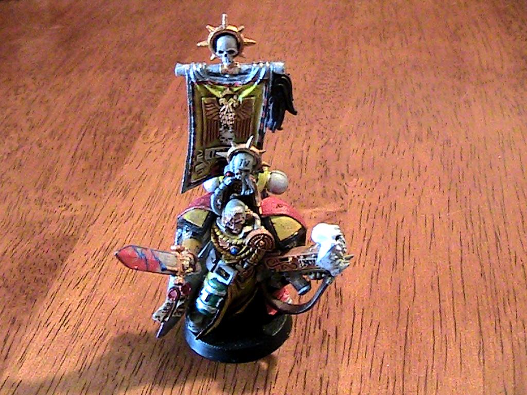 Angry, Budget, Cheap, Codex, Conversion, Fist, Humor, Imperial, Imperial Fists, Ork Abuse, Space Marines, Vengeance, Yellow