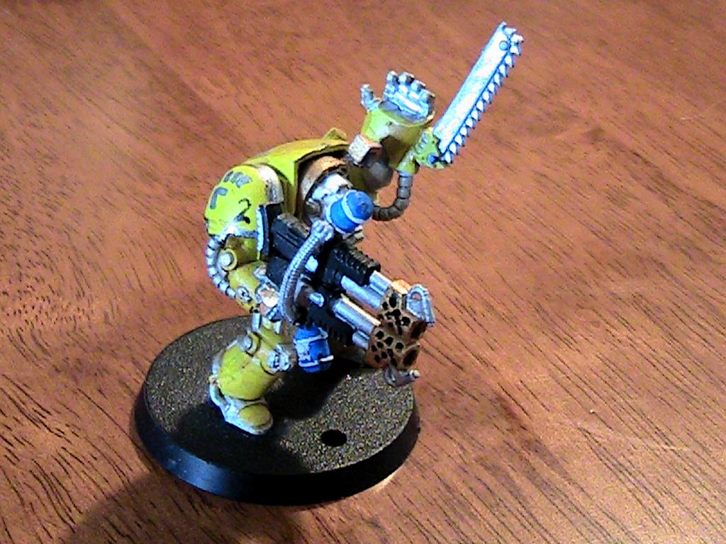 Angry, Budget, Cheap, Codex, Conversion, Fist, Humor, Imperial, Imperial Fists, Ork Abuse, Space Marines, Vengeance, Yellow