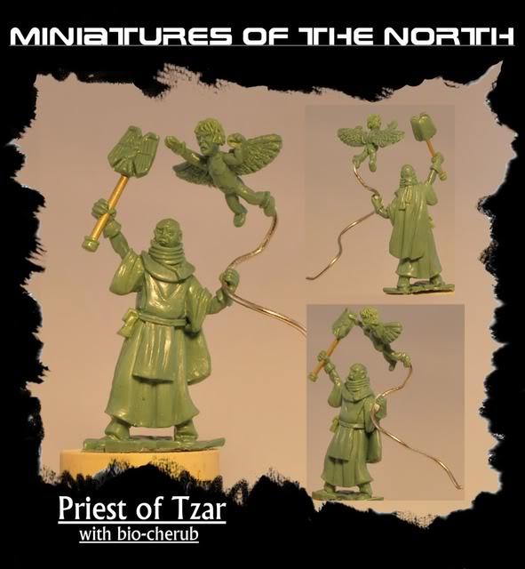 Angel, Cherub, Miniatures Of The North, Priest