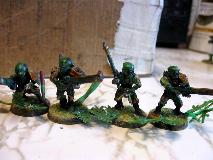 Fire Warriors, Jungle, Pulse Rifle, Tau