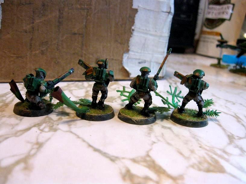 Fire Warriors, Jungle, Pulse Rifle, Tau