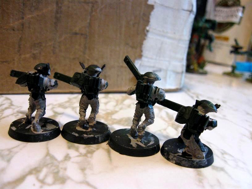 Fire Warriors, Jungle, Pulse Rifle, Tau