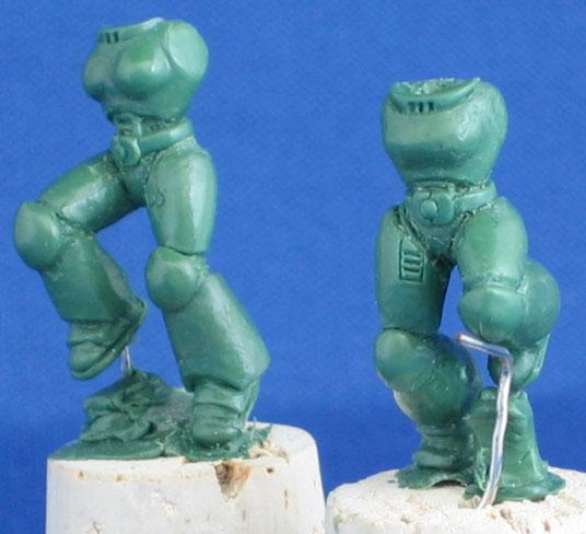 Female, Female Space Marines, Greenstuff, Scratch Build, Sculpting, Space Marines