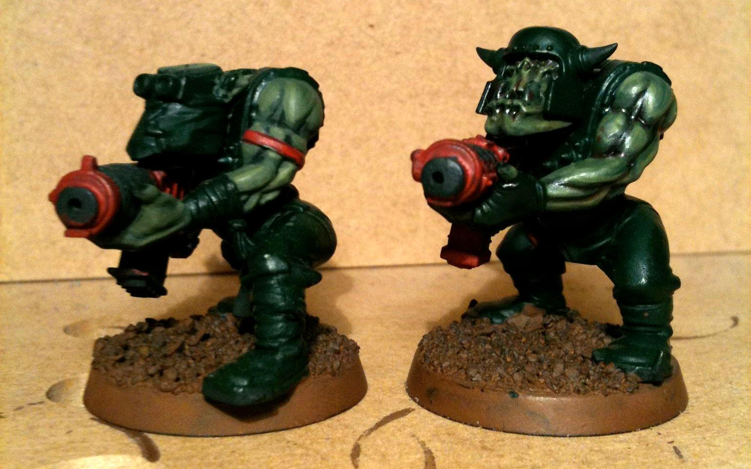 Da Dark Angelz, Orks, Shoota, Work In Progress