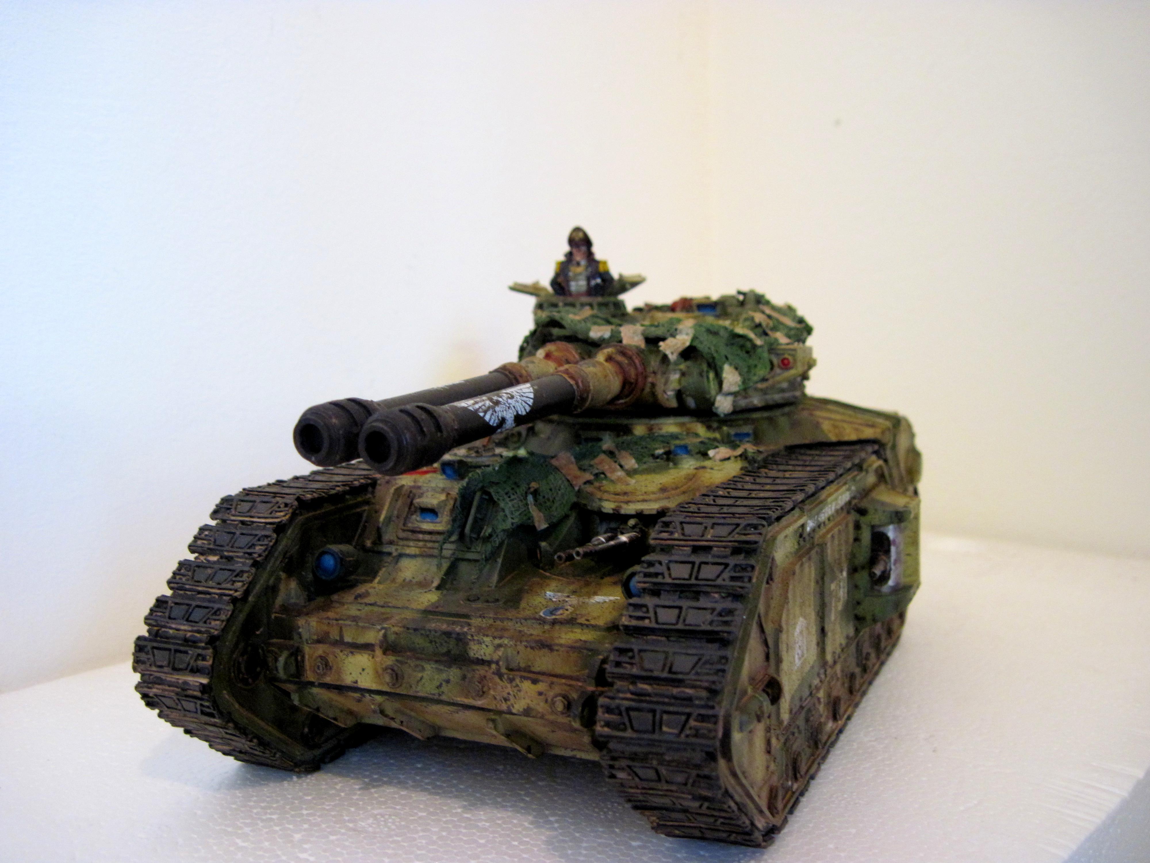 Tank, macharius vanq front