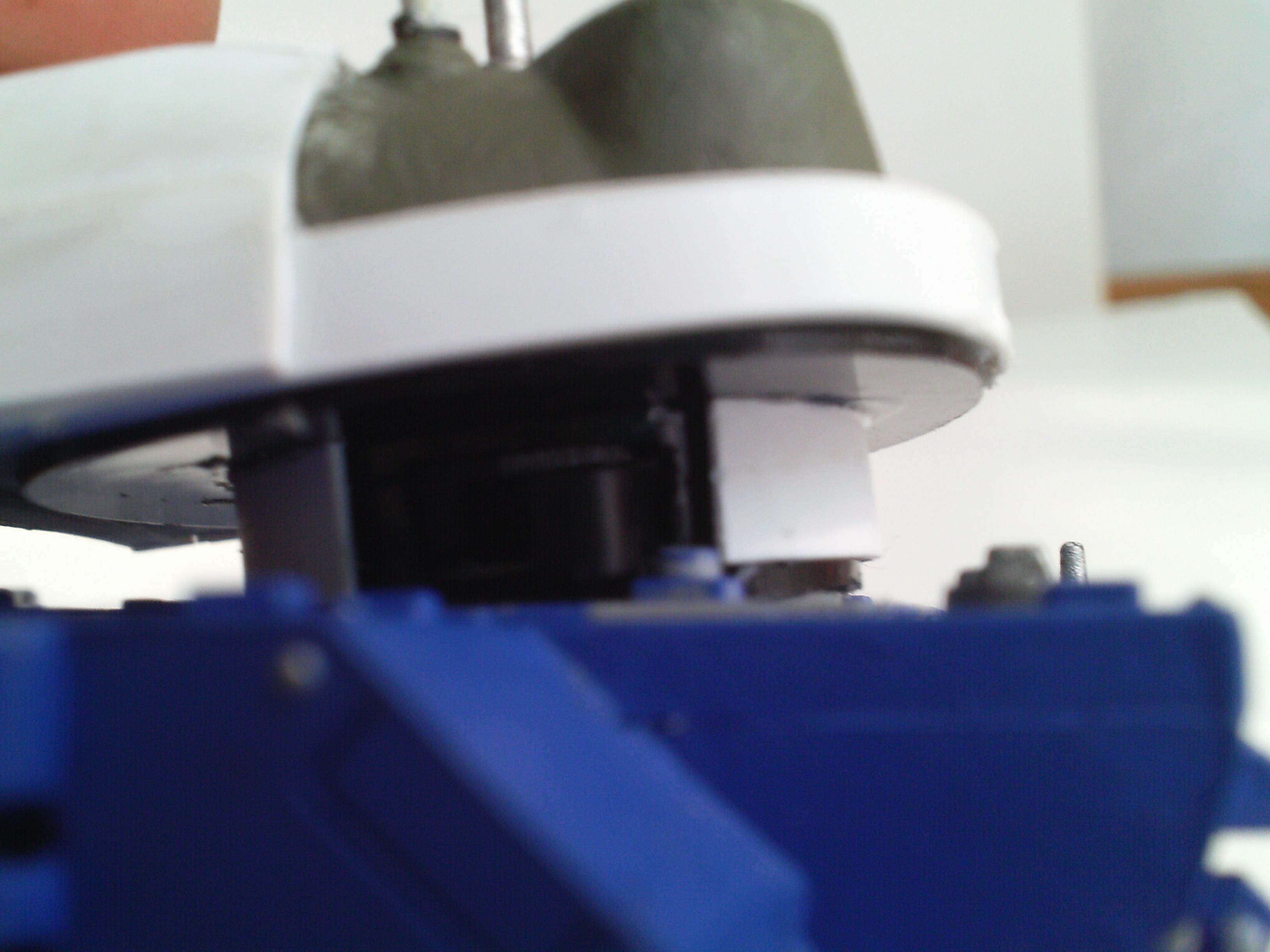 The switch is located under the turret- when turned anti-clockwise the switch caches a small bit on the tank and the barrels whirl! 