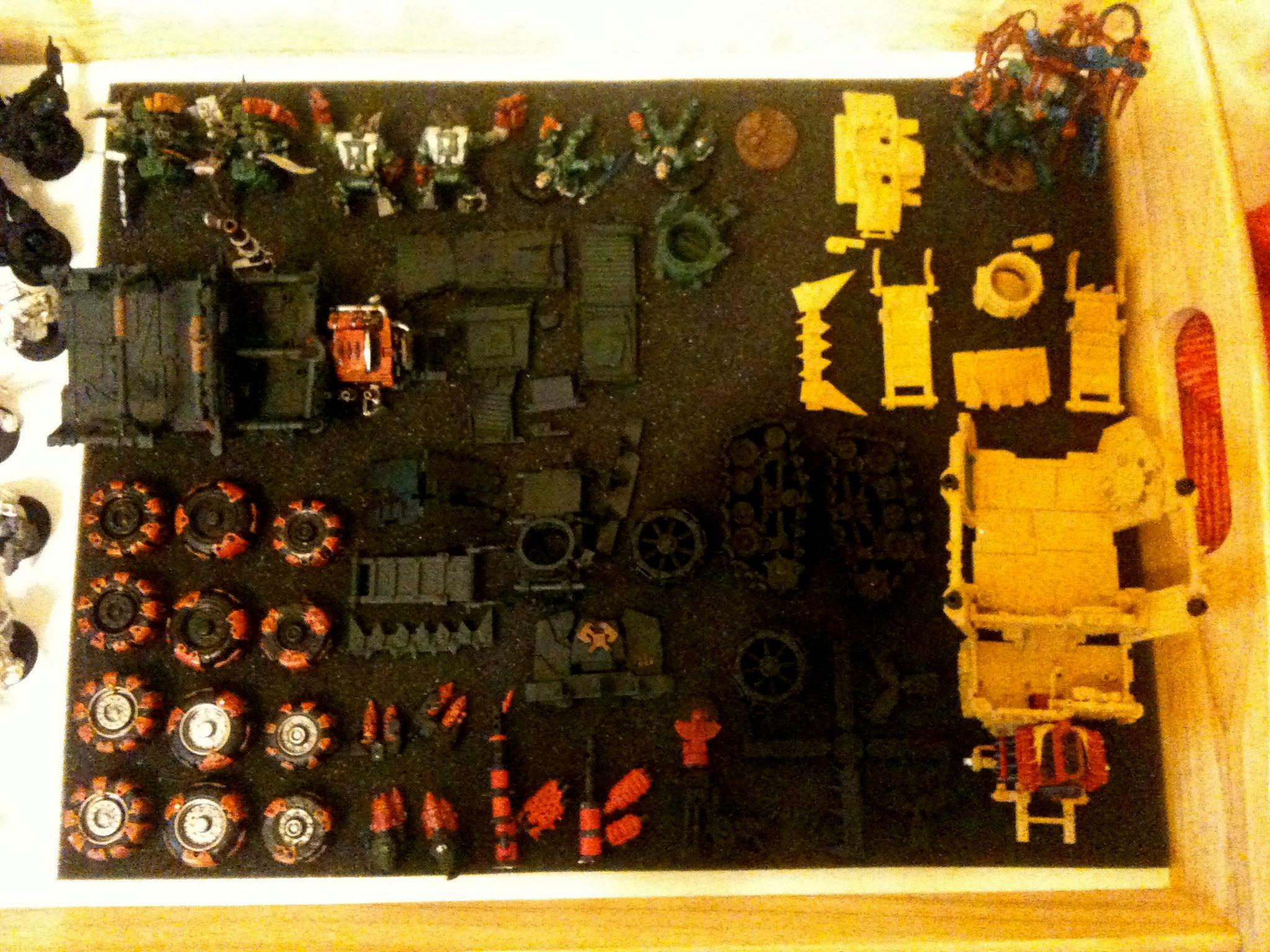 Da Dark Angelz, Orks, Work In Progress