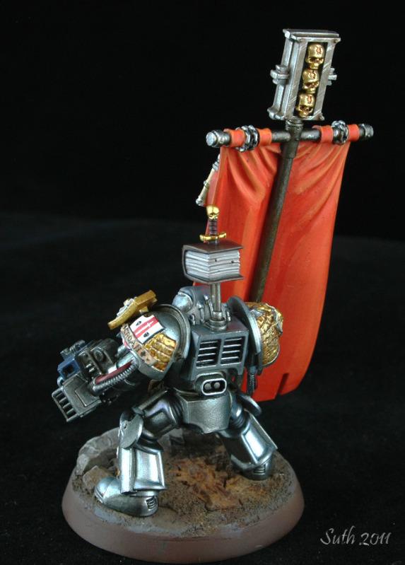 Banner, Grey Knights, Space Marined, Terminator Armor, Warhammer 40,000