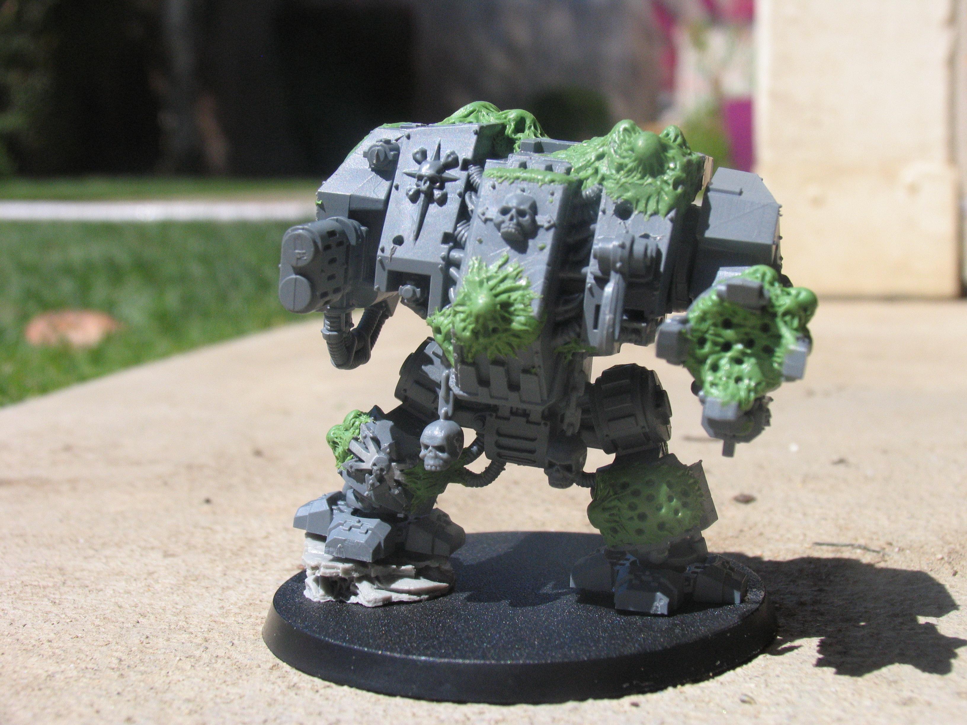 here's my first nurglenought made from the AOBR dreadnought