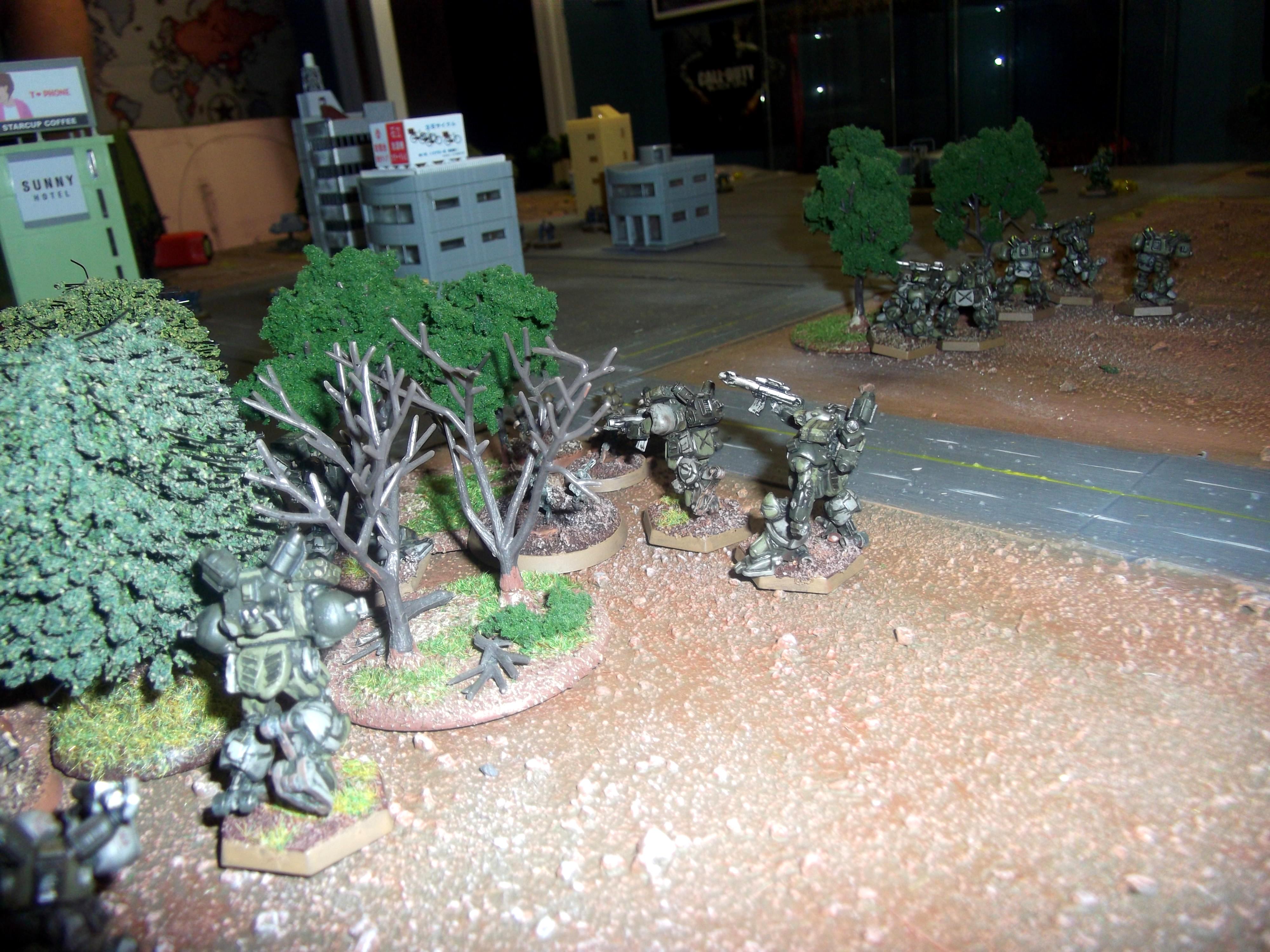 Game Table, Terrain, Trees