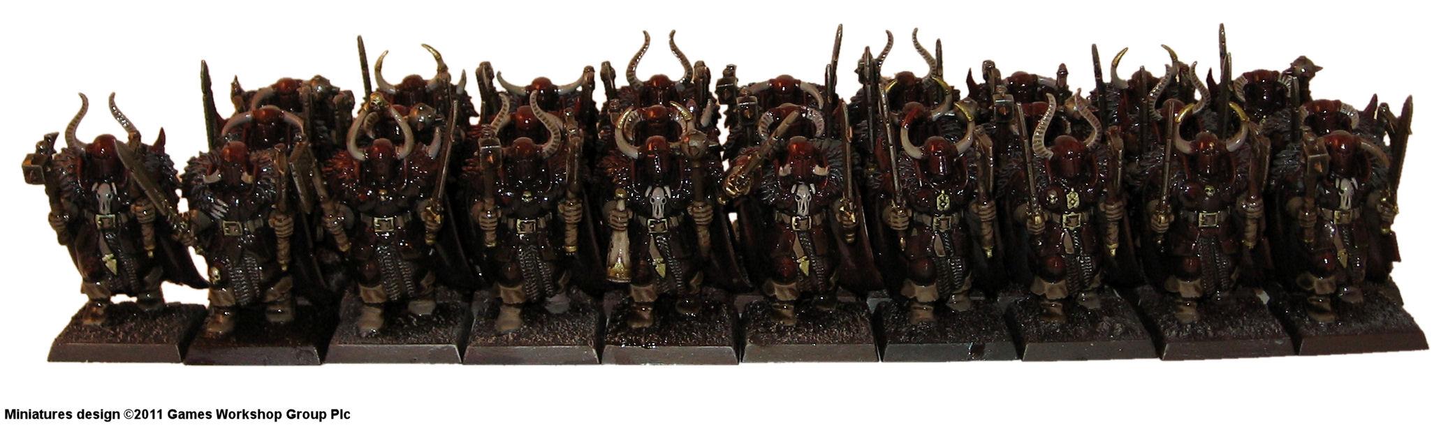 Chaos, Hordes, Khorne, Regiment, Warhammer Fantasy, Warriors