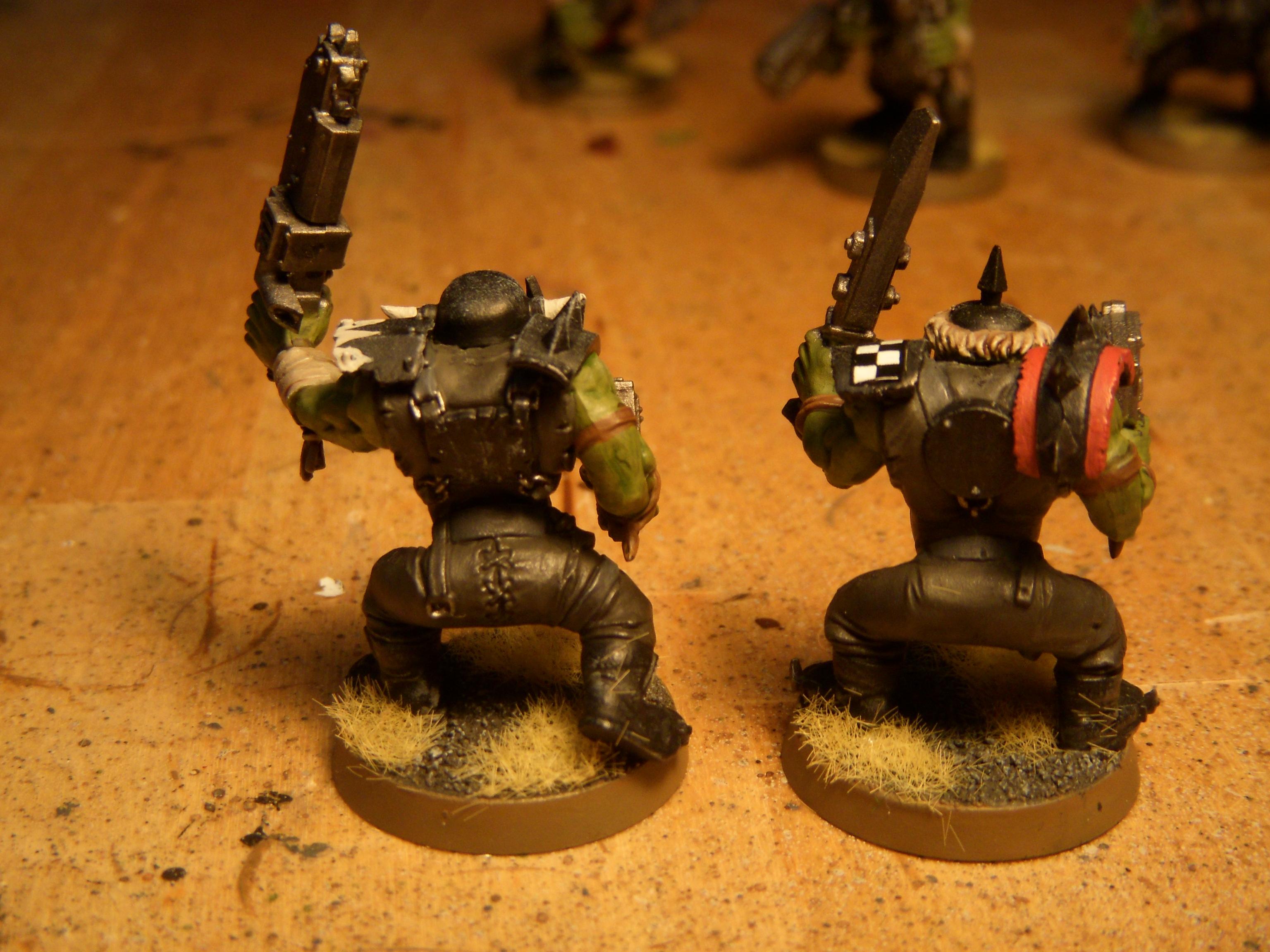 Bad Moon Orks, Imperial Guard Mordian Iron Guard Bad Moon Orks, Mordian Imperial Guard